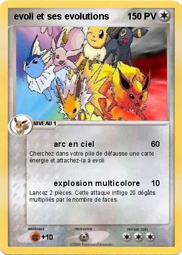 Pokemon evoli et ses evolutions