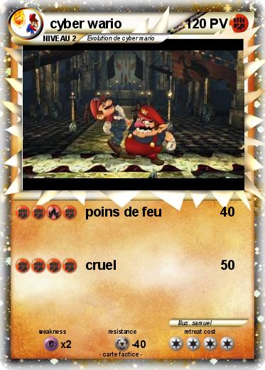 Pokemon cyber wario