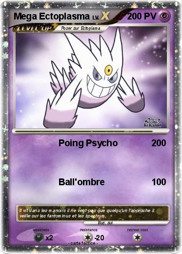 Pokemon Mega Ectoplasma