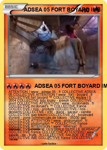Pokemon ADSEA 05 FORT BOYARD IME