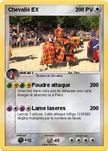 Pokemon Chevalié EX