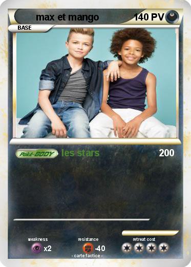 Pokemon max et mango
