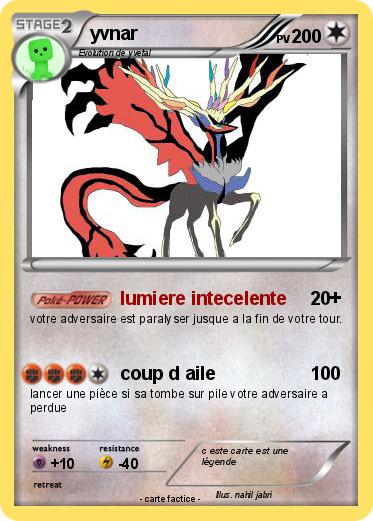 Pokemon yvnar