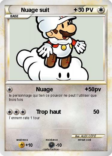 Pokemon Nuage suit                +