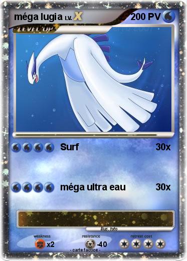 Pokemon méga lugia