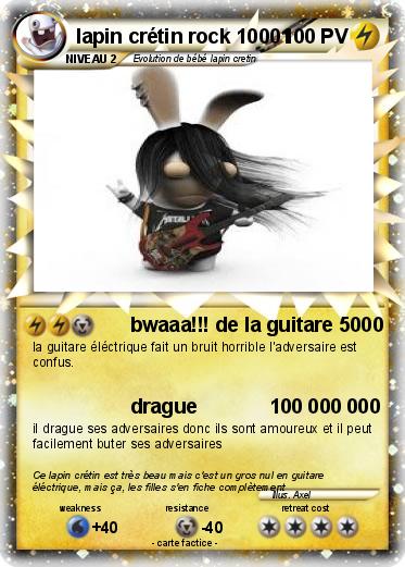 Pokemon lapin crétin rock 10001