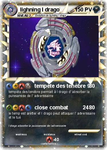 Pokemon lighning l drago
