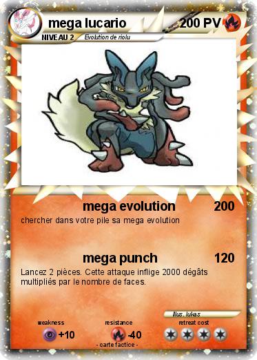 Pokemon mega lucario