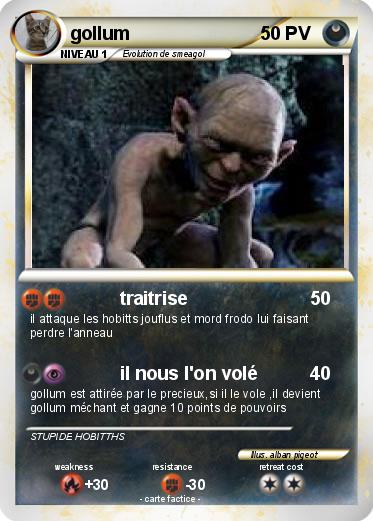 Pokemon gollum
