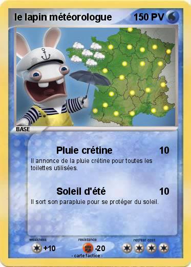 Pokemon le lapin météorologue