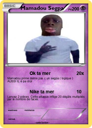 Pokemon Mamadou Segpa