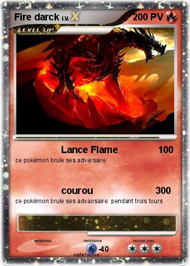 Pokemon Fire darck