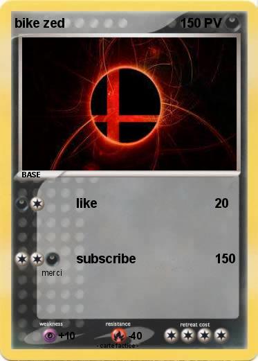 Pokemon bike zed