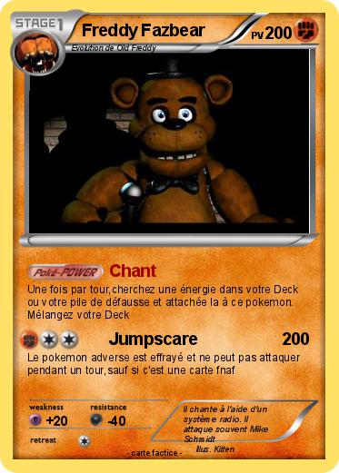 Pokemon Freddy Fazbear