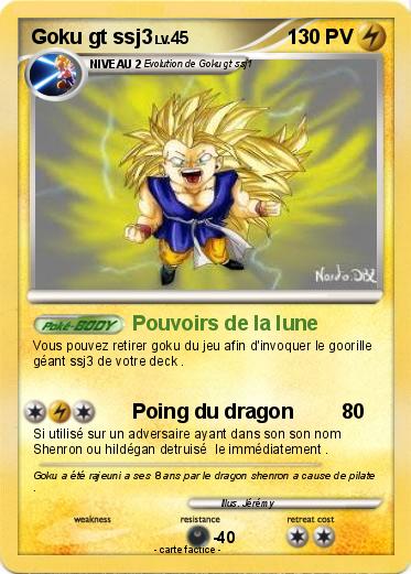 Pokemon Goku gt ssj3