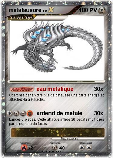 Pokemon metalausore