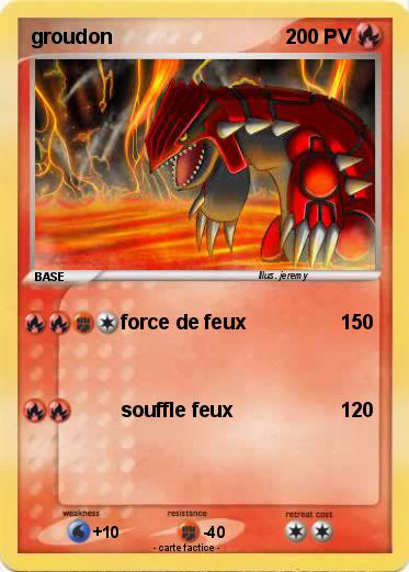Pokemon groudon