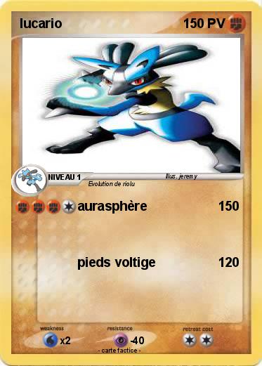 Pokemon lucario