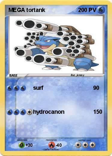 Pokemon MEGA tortank