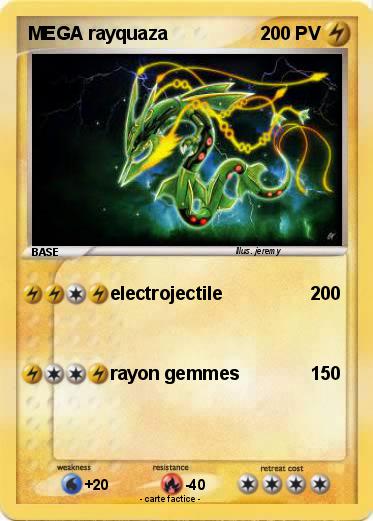 Pokemon MEGA rayquaza