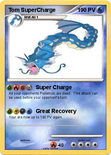 Pokemon Tom SuperCharge