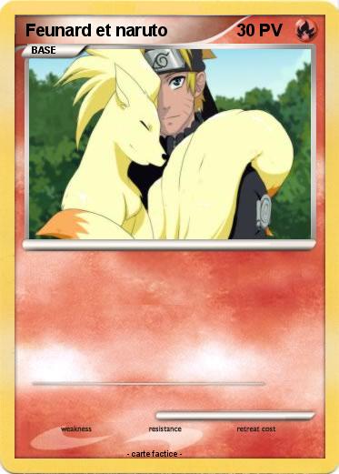 Pokemon Feunard et naruto