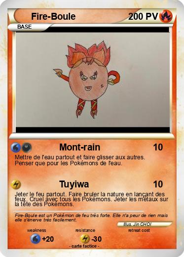 Pokemon Fire-Boule