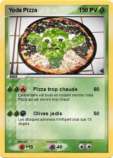Pokemon Yoda Pizza