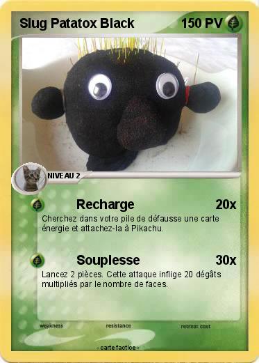 Pokemon Slug Patatox Black