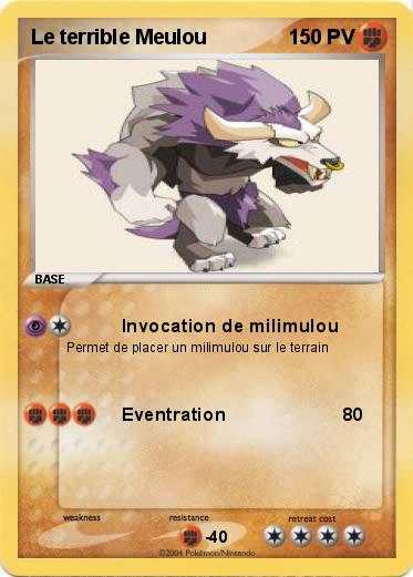 Pokemon Le terrible Meulou