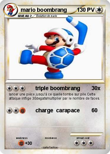 Pokemon mario boombrang