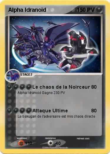 Pokemon Alpha Idranoid
