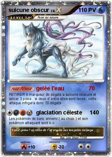 Pokemon suicune obscur
