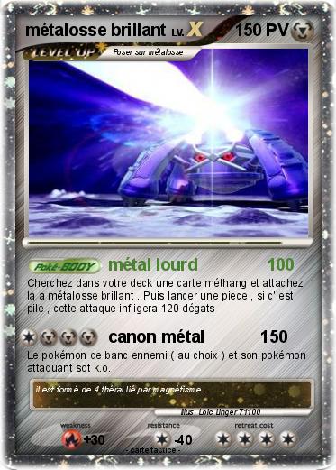 Pokemon métalosse brillant