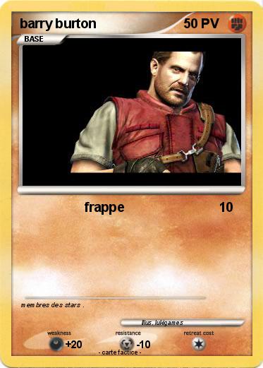 Pokemon barry burton