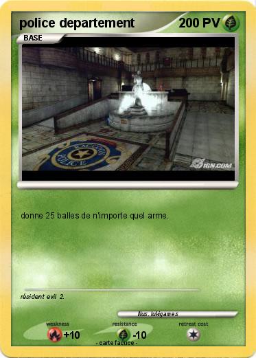 Pokemon police departement