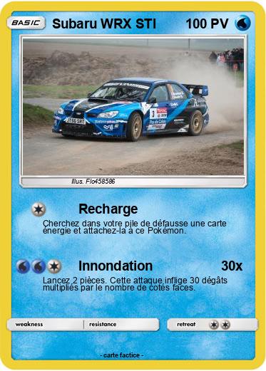 Pokemon Subaru WRX STI
