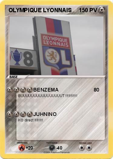 Pokemon OLYMPIQUE LYONNAIS
