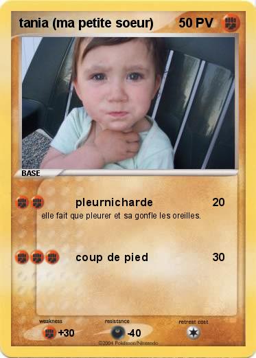 Pokemon tania (ma petite soeur)