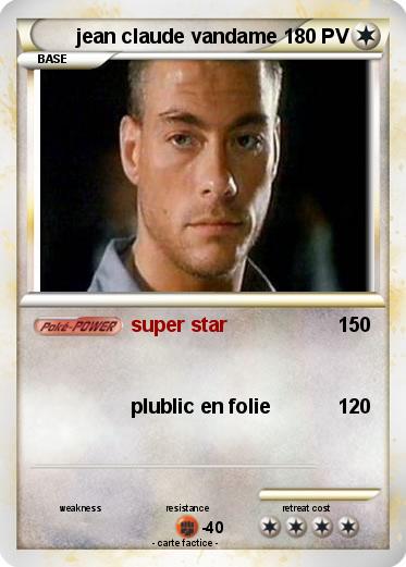 Pokemon jean claude vandame