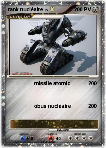 Pokemon tank nucléaire