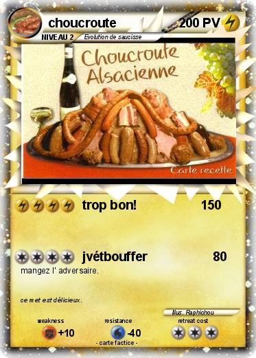 Pokemon choucroute