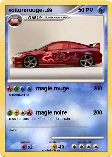 Pokemon voiturerouge