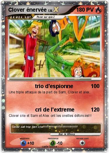 Pokemon Clover énervée