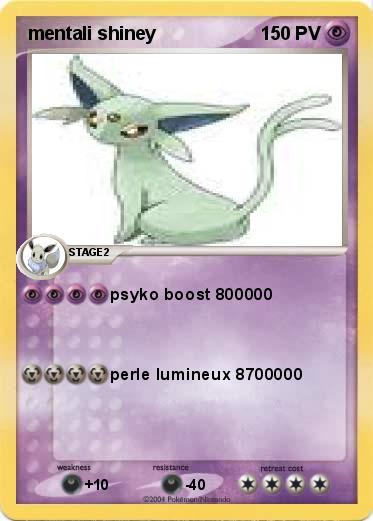 Pokemon mentali shiney