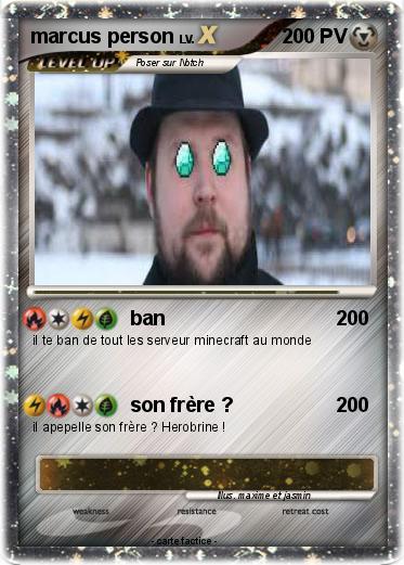 Pokemon marcus person