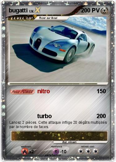 Pokemon bugatti