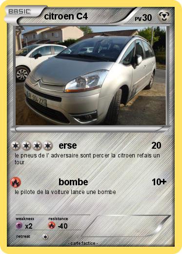 Pokemon citroen C4
