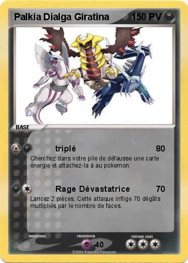 Pokemon Palkia Dialga Giratina