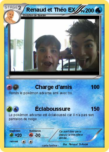 Pokemon Renaud et Théo EX